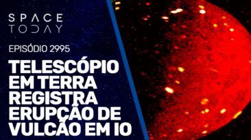 TELESCÓPIO EM TERRA REGISTRA ERUPÇÃO VULCÂNICA EM IO