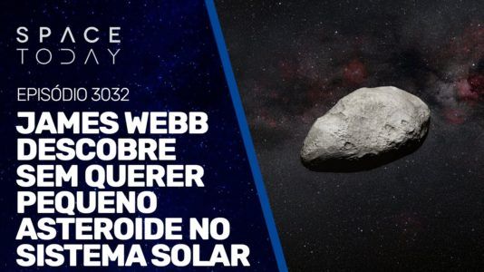 JAMES WEBB DESCOBRE SEM QUERER PEQUENO ASTEORIDE NO SISTEMA SOLAR