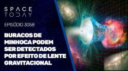 BURACOS DE MINHOCA PODEM SER DETECTADOS POR EFEITO DE LENTE GRAVITACIONAL