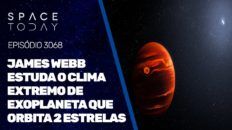 JAMES WEBB ESTUDA O CLIMA EXTREMO DE EXOPLANETA QUE ORBITA 2 ESTRELAS