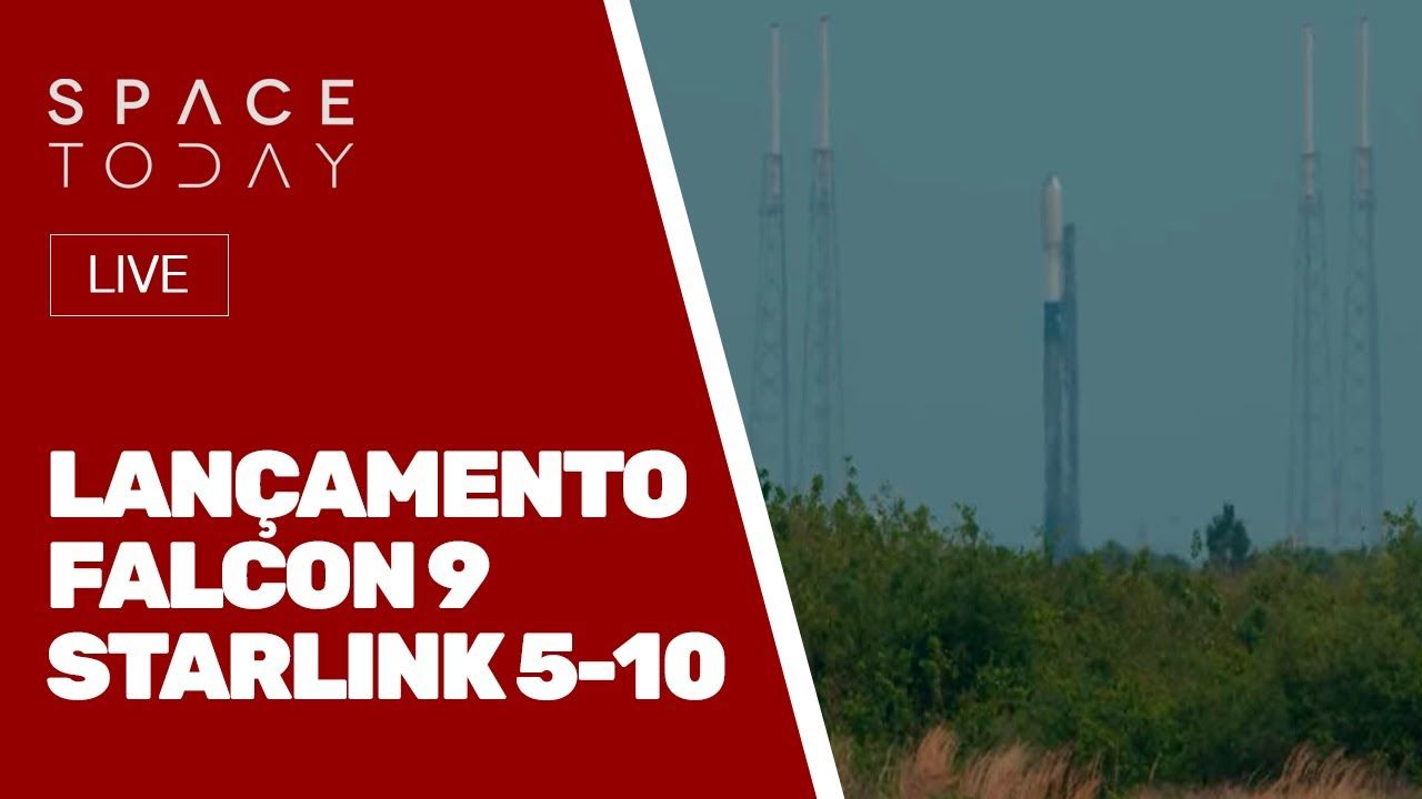 LANÇAMENTO FALCON 9 - STARLINK 5-10
