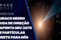 BURACO NEGRO MUDA DE DIREÇÃO E APONTA SEU JATO DE PARTÍCULAS DIRETO PARA NÓS