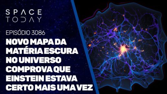 NOVO MAPA DA MATÉRIA ESCURA NO UNIVERSO COMPROVA QUE EINSTEIN ESTAVA CERTO MAIS UMA VEZ