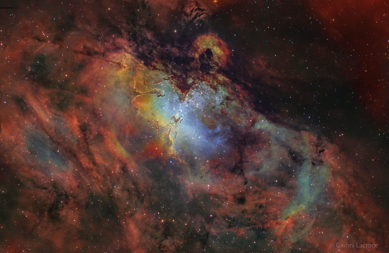 O Campo Profundo da Nebulosa da Águia – SPACE TODAY – NASA, Space X ...