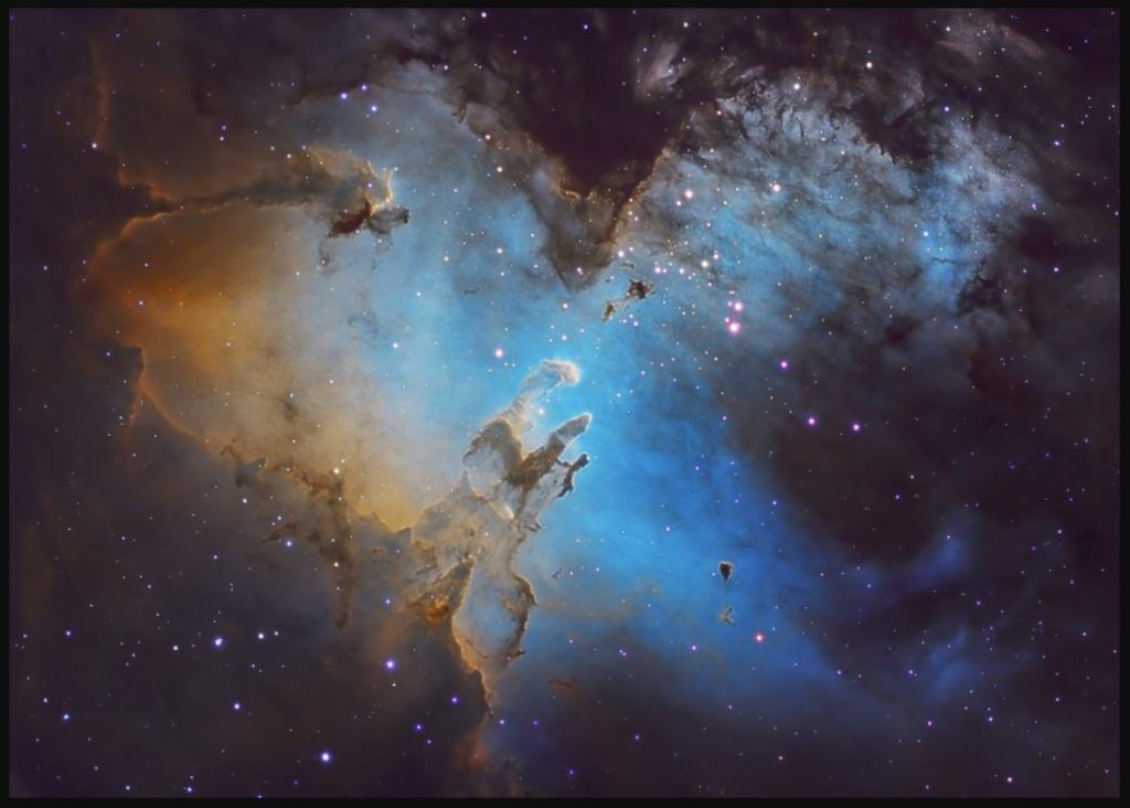 O Campo Profundo da Nebulosa da Águia – SPACE TODAY – NASA, Space X ...