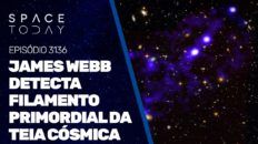 JAMES WEBB DETECTA FILAMENTO PRIMORDIAL DA TEIA CÓSMICA