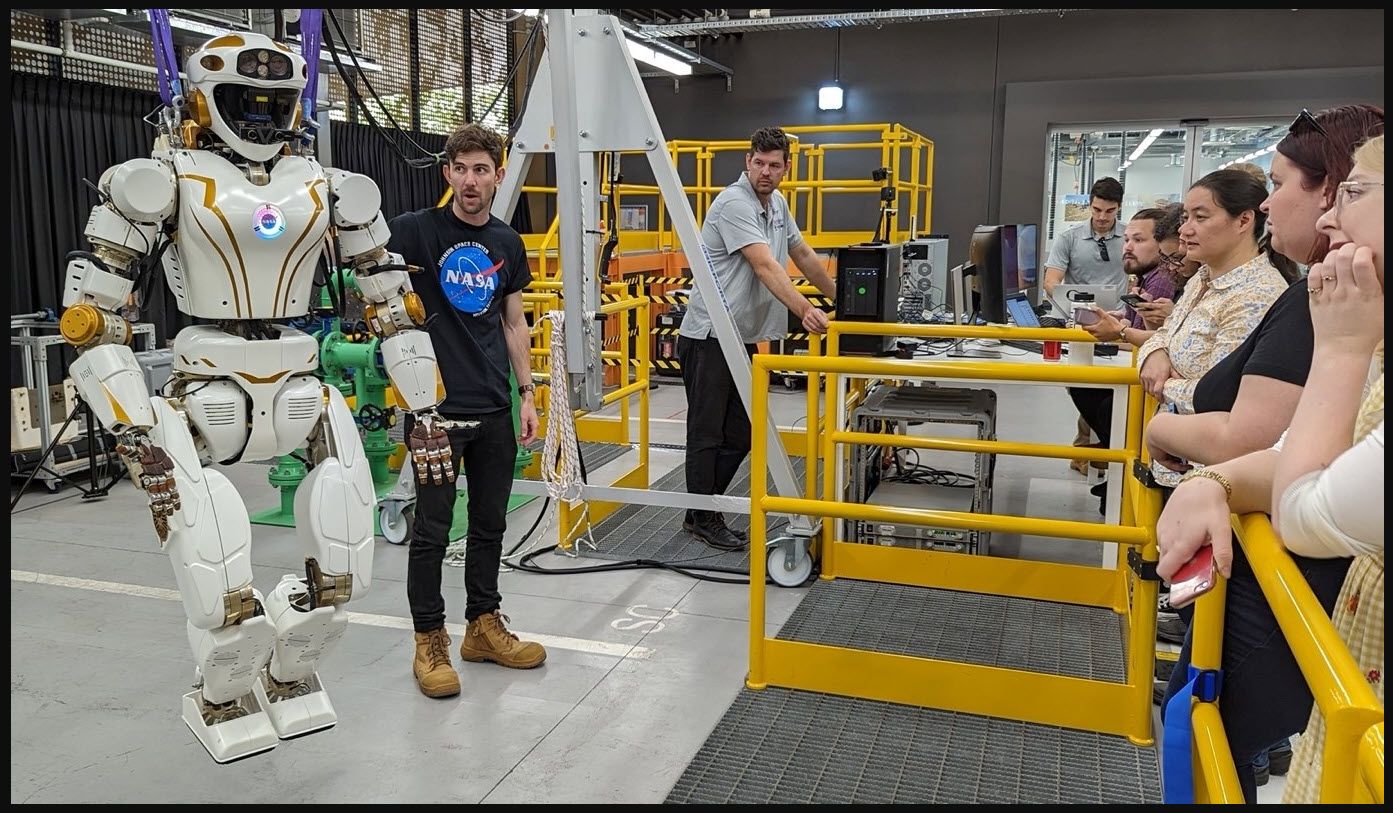 Primeiro robô humanoide da NASA em testes na Austrália 