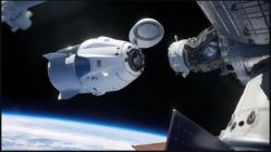 CHEGADA DOS ASTRONAUTAS NA ISS - ACOPLAMENTO DA CREW DRAGON