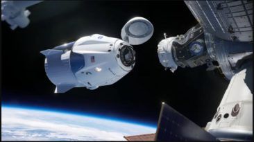 CHEGADA DOS ASTRONAUTAS NA ISS - ACOPLAMENTO DA CREW DRAGON