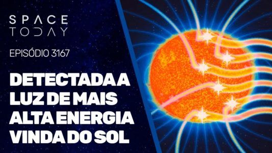 DETECTADA A LUZ DE MAIS ALTA ENERGIA VINDA DO SOL