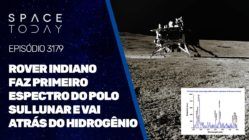 ROVER INDIANO FAZ PRIMEIRO ESPECTRO DO POLO SUL LUNAR E VAI ATRÁS DO HIDROGÊNIO