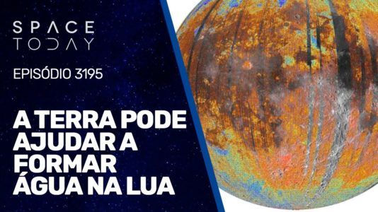 A TERRA PODE AJUDAR A FORMAR ÁGUA NA LUA