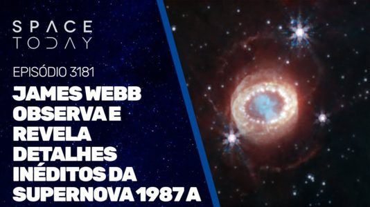 JAMES WEBB OBSERVA E REVELA DETALHES INÉDITOS DA SUPERNOVA 1987 A