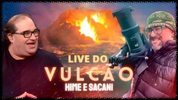 LIVE DO VULCÃO - SACANI RESPONDE / HIME AO VIVO DA ISLÂNDIA