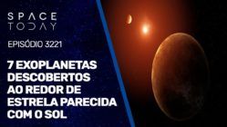 7 EXOPLANETAS DESCOBERTOS AO REDOR DE ESTRELA PARECIDA COM O SOL