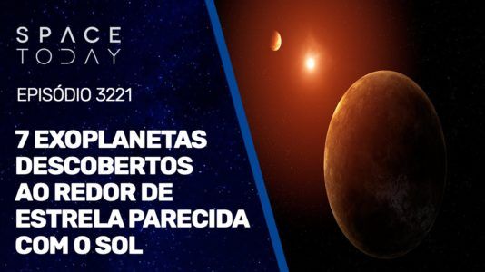 7 EXOPLANETAS DESCOBERTOS AO REDOR DE ESTRELA PARECIDA COM O SOL