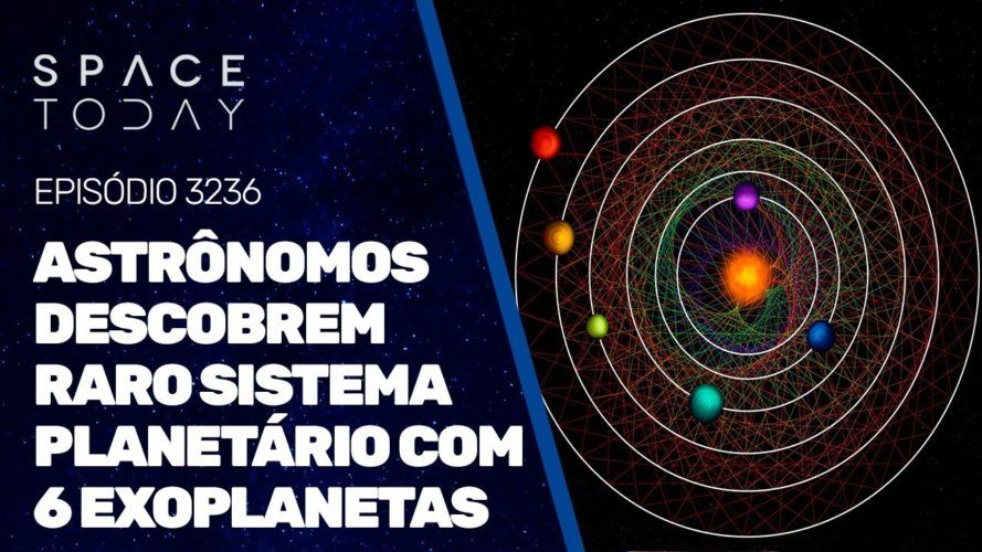 ASTRÔNOMOS DESCOBREM RARO SISTEMA PLANETÁRIO COM 6 EXOPLANETAS