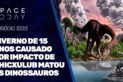 INVERNO DE 15 ANOS CAUSADO PELO IMPACTO DE CHICXULUB MATOU OS DINOSSAUROS