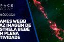 JAMES WEBB FAZ IMAGEM DE ESTRELA BEBÊ EM PLENA ATIVIDADE
