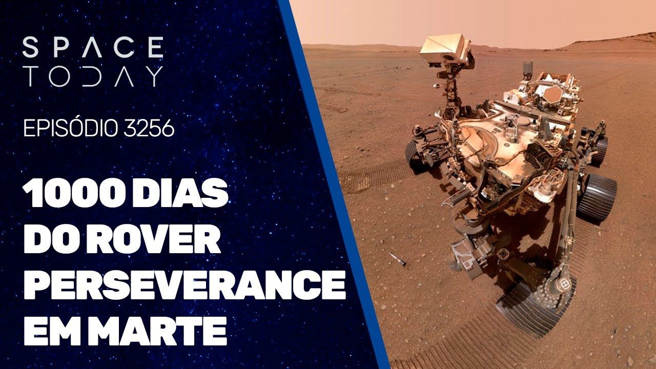 1000 DIAS DO ROVER PERSEVERANCE EM MARTE