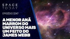 A MENOR ANÃ MARROM DO UNIVERSO MAIS UM FEITO DO JAMES WEBB
