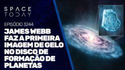 JAMES WEBB FAZ A PRIMEIRA IMAGEM DE GELO NO DISCO DE FORMAÇÃO DE PLANETAS