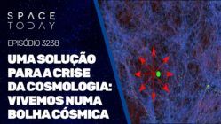 UMA SOLUÇÃO PARA A CRISE DA COSMOLOGIA : VIVEMOS NUMA BOLHA CÓSMICA