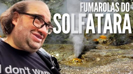 AS FUMAROLAS DO SUPER VULCÃO DE CAMPI FLEGREI