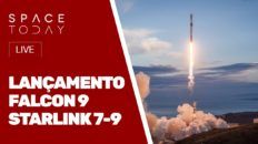 LANÇAMENTO FALCON 9 - STARLINK 7-9