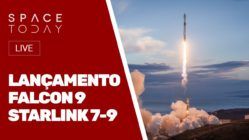 LANÇAMENTO FALCON 9 - STARLINK 7-9