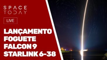 LANÇAMENTO FOGUETE FALCON 9 - STARLINK 6-38