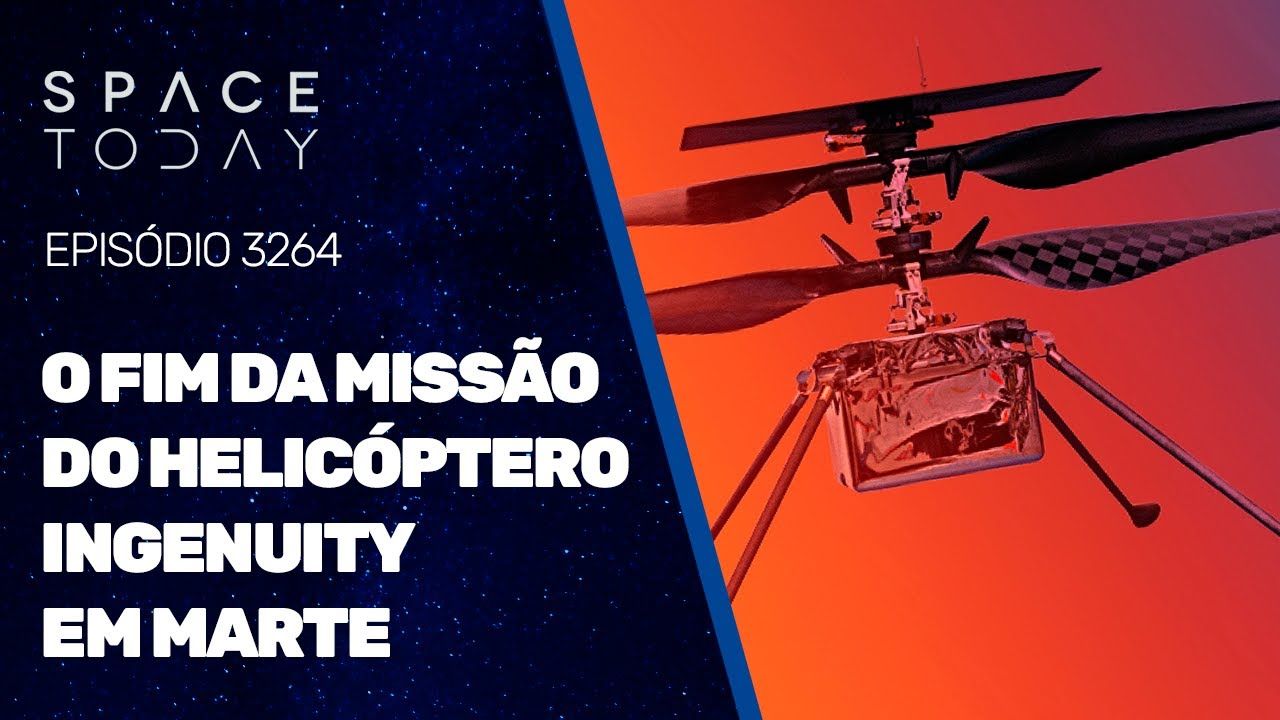 O FIM DA MISSÃO DO HELICÓPTERO INGENUITY EM MARTE