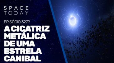 A CICATRIZ METÁLICA DE UMA ESTRELA CANIBAL
