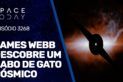JAMES WEBB DESCOBRE UM RABO DE GATO CÓSMICO