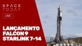 LANÇAMENTO FALCON 9 - STARLINK 7-14