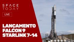 LANÇAMENTO FALCON 9 - STARLINK 7-14