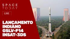 LANÇAMENTO INDIANO - GSLV-F14 - INSAT-3DS