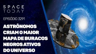 ASTRÔNOMOS CRIAM O MAIOR MAPA DE BURACOS NEGROS ATIVOS DO UNIVERSO