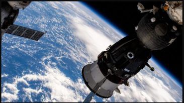 CHEGADA DA SOYUZ MS-25 COM ASTRONAUTAS NA ISS