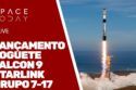 LANÇAMENTO FALCON 9 - STARLINK 7-17