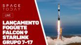 LANÇAMENTO FALCON 9 - STARLINK 7-17