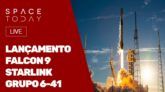 LANÇAMENTO FALCON 9 - STARLINK GRUPO 6-41