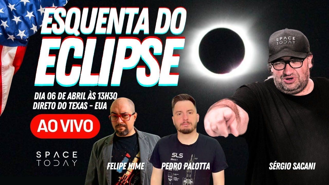 ESQUENTA DO ECLIPSE TOTAL DO SOL 2024 - EUA