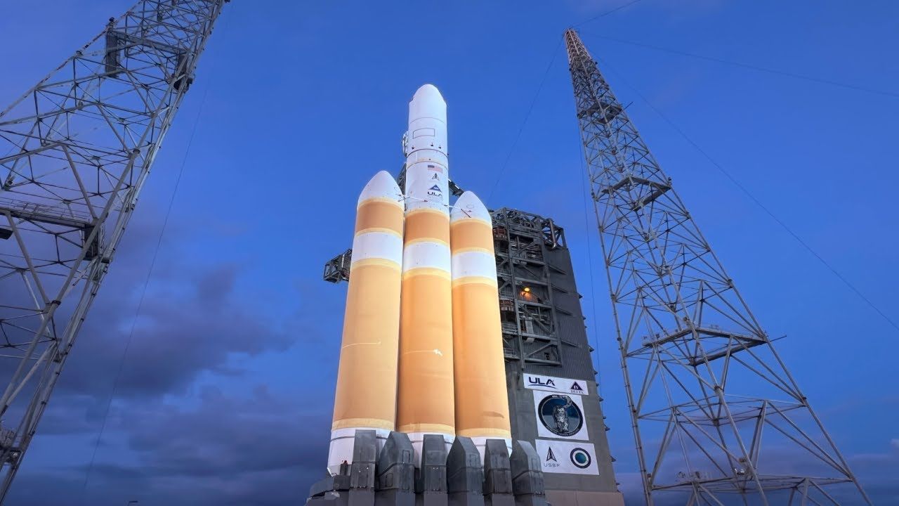 LANÇAMENTO DO DELTA IV HEAVY - ÚLTIMO LANÇAMENTO DA HISTÓRIA DO FOGUETE