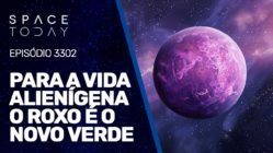 PARA A VIDA ALIENÍGENA O ROXO É O NOVO VERDE