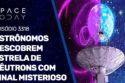 ASTRÔNOMOS DESCOBREM ESTRELA DE NÊUTRONS COM SINAL MISTERIOSO