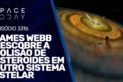 JAMES WEBB DESCOBRE A COLISÃO DE ASTEROIDES EM OUTRO SISTEMA ESTELAR