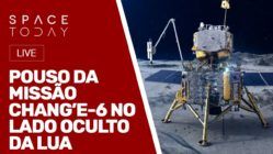 POUSO DA CHANG'E-6 NO LADO OCULTO DA LUA - COLETA DE AMOSTRAS AO VIVO