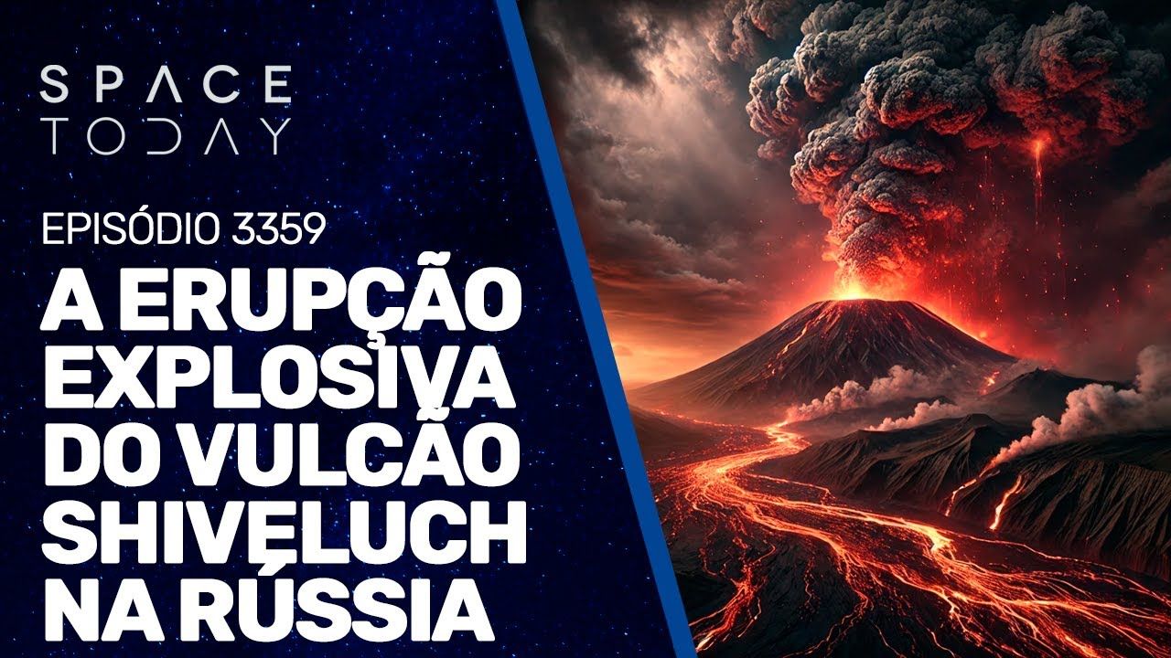 A ERUPÇÃO EXPLOSIVA DO VULCÃO SHIVELUCH NA RÚSSIA | RUMOA2MILHOES