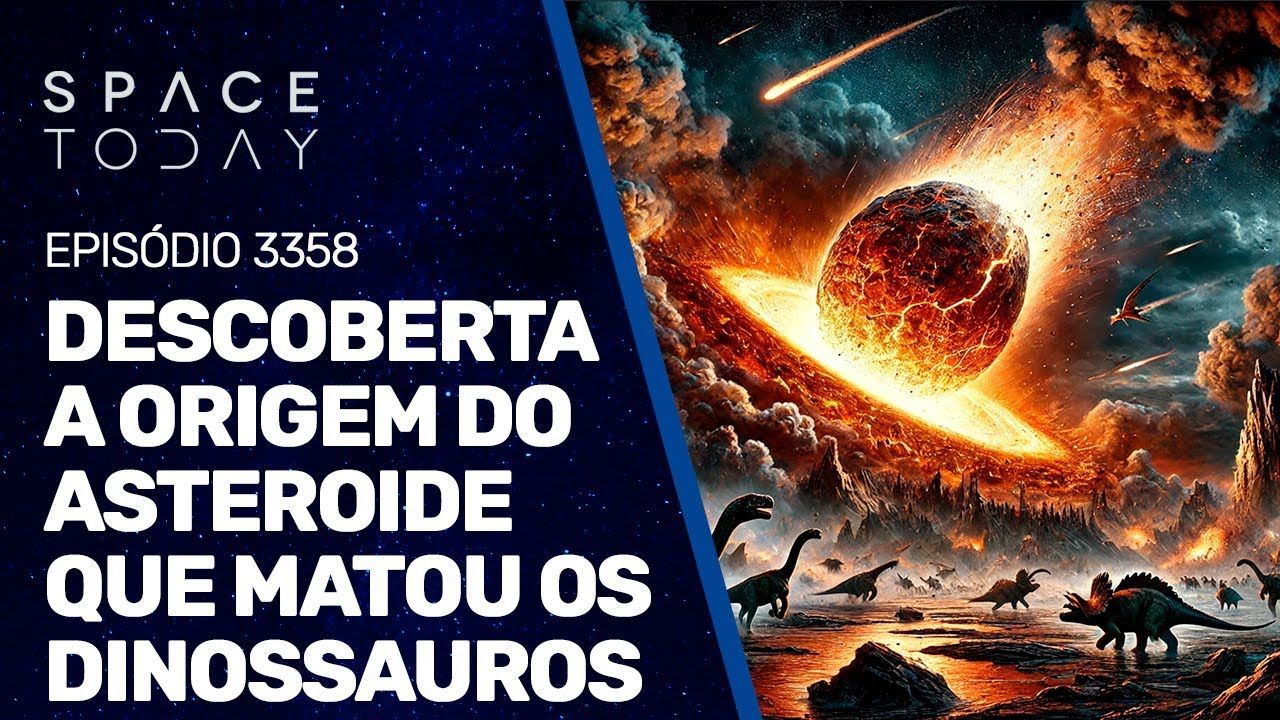 DESCOBERTA A ORIGEM DO ASTEROIDE QUE MATOU OS DINOSSAUROS | RUMOA2MILHOES